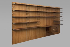 Wall Mounted Book Case