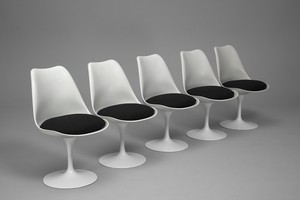 Five Tulip Chairs