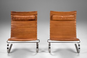 Pair of PK-20 Chairs
