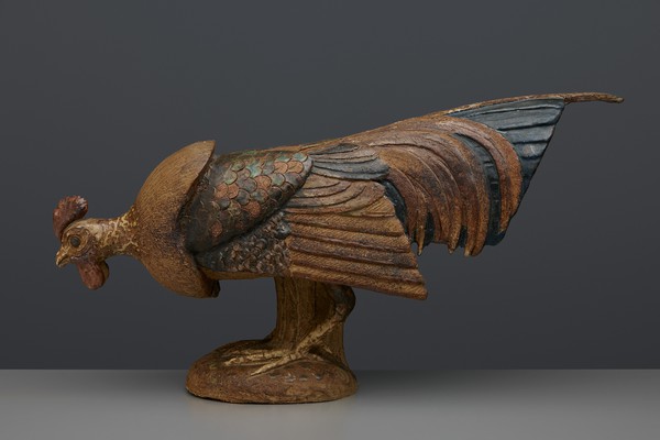 Rooster Sculpture