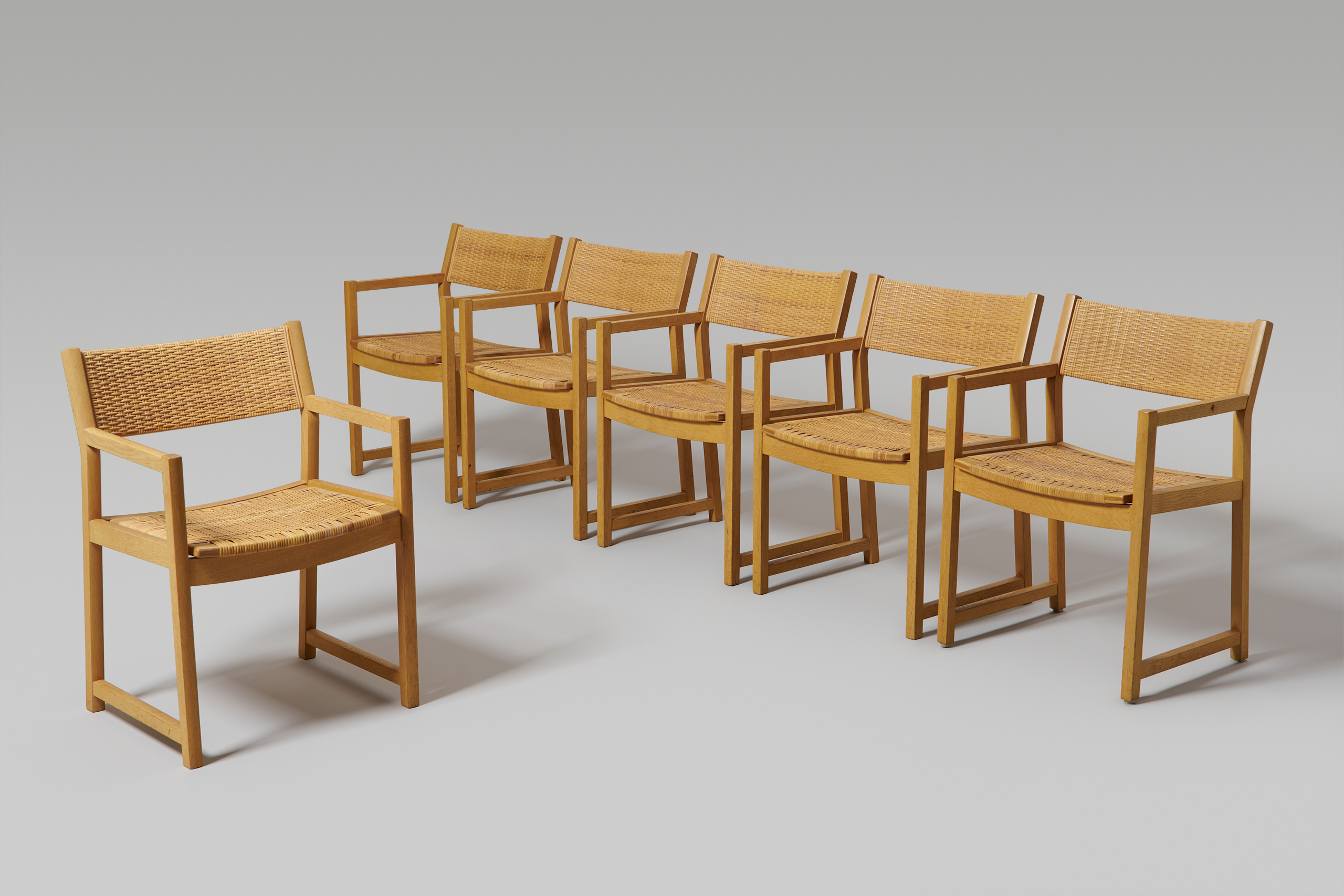 Børge Mogensen – Set of Six Armchairs - Jackson Design