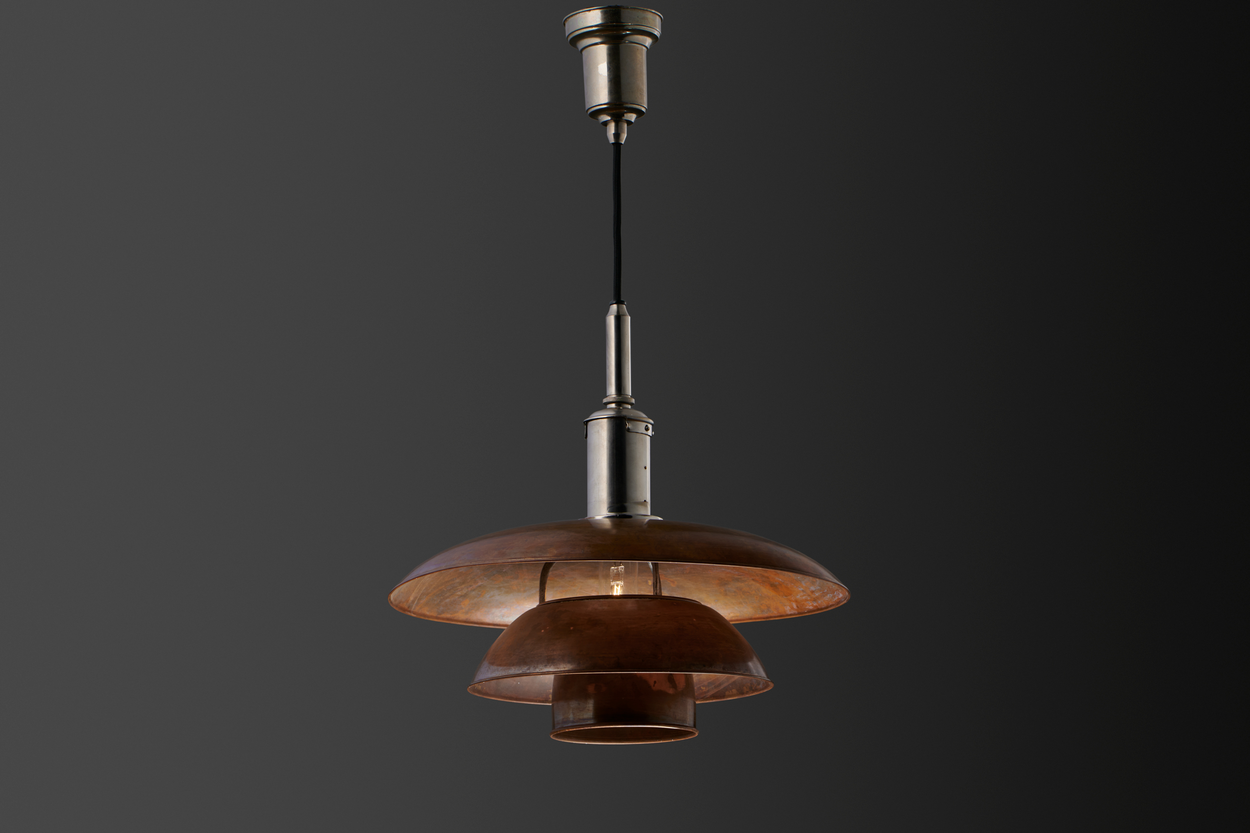 Poul Henningsen – Early Ceiling Lamp with PH 4/4 Shades - Jackson