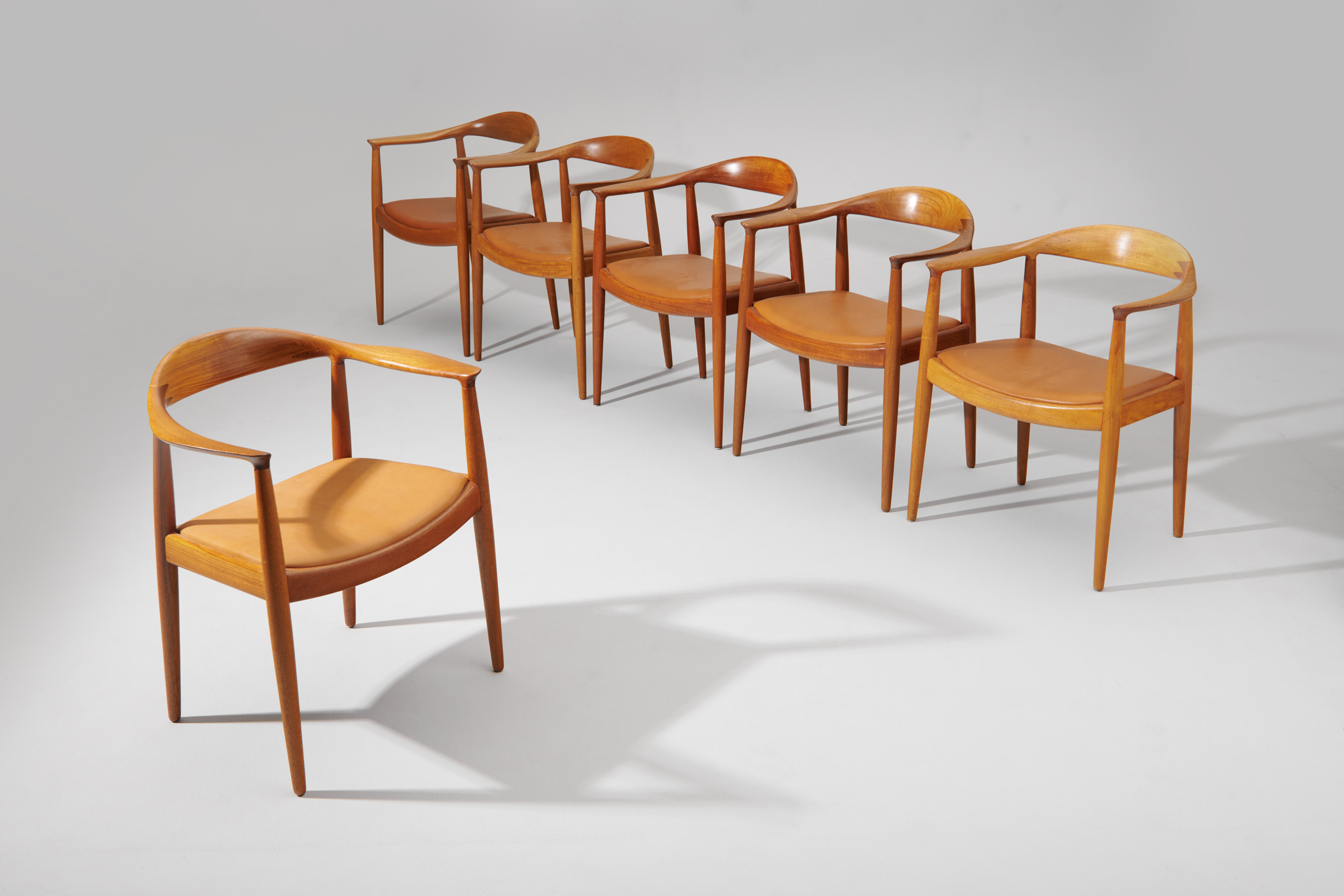 Hans J. Wegner – Set of Six 'The Chair' Dining Chairs - Jackson Design