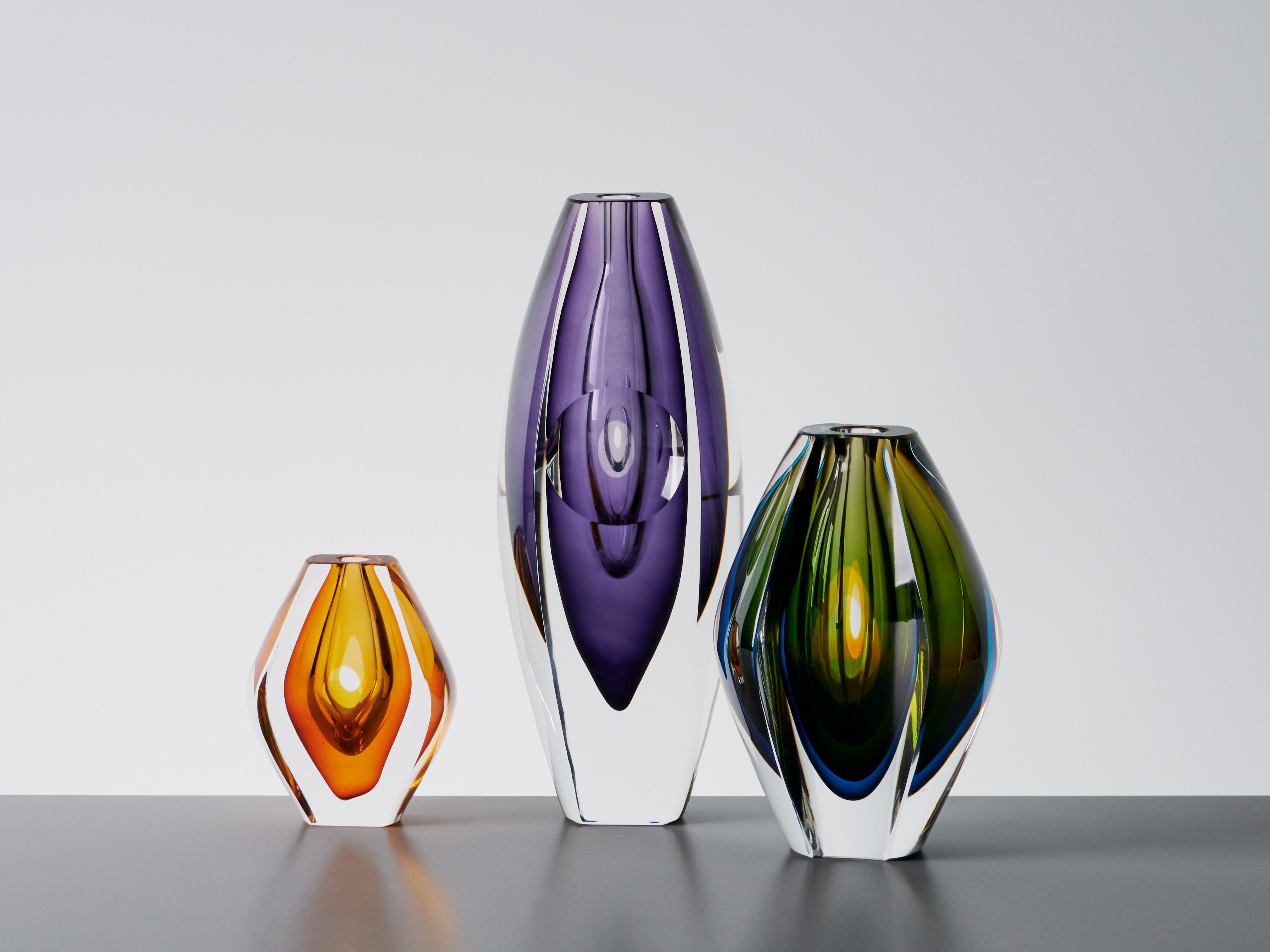 Mona Morales-Schildt – Set of Three 'Ventana' Vases - Jackson Design